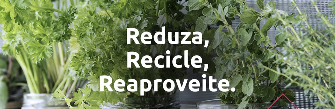 Os três “R’s” do consumo consciente.