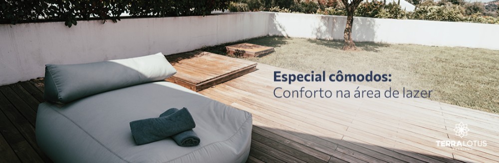Especial: cômodos Conforto na área de lazer